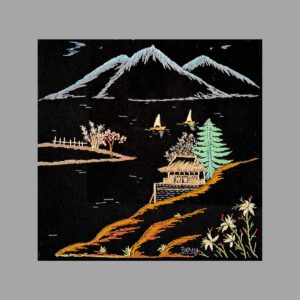 Black Beauty - Japanese Komai Art