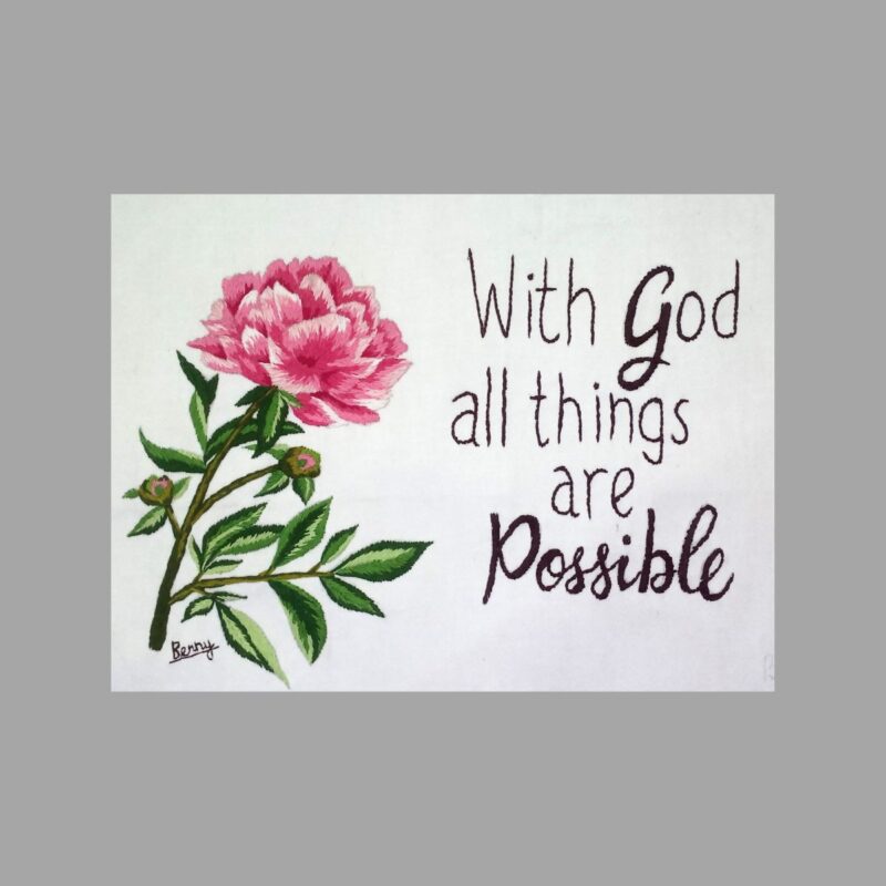 With God all things are possible