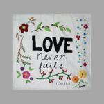 Love never fails