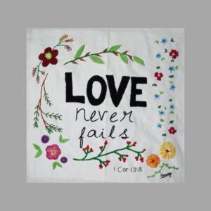 Love never fails